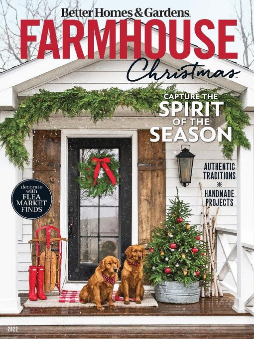 Title details for Better Homes & Gardens Farmhouse Christmas by Dotdash Meredith - Available